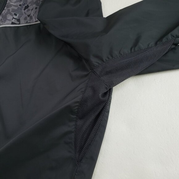 Nike Storm Windbreaker Jacket Men XXL Gray Full Zip Long Sleeve Athletic Vented - Picture 5 of 13